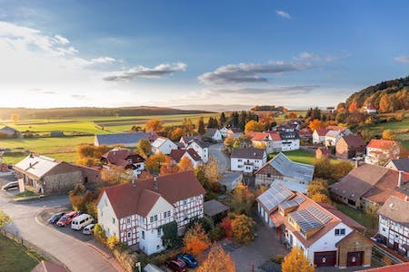 Village d'automne